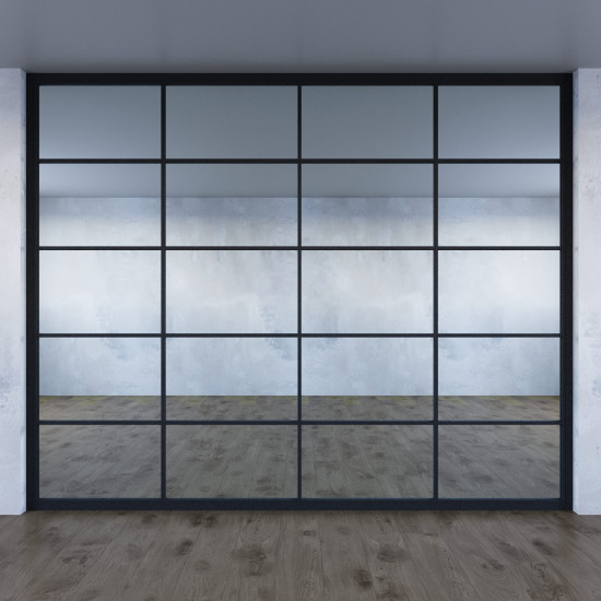 Loft-style partitions