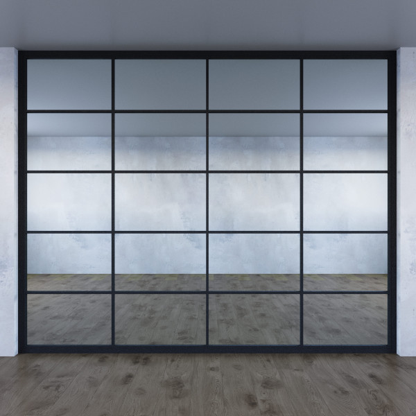 Stationary loft partition