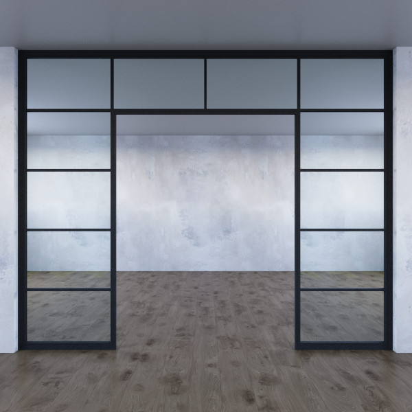 Stationary loft partition